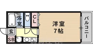 セジュール諏訪山【103号室】の間取り