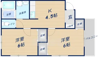 コンフォート138【1階】の間取り