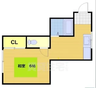大建ビル【4階】の間取り