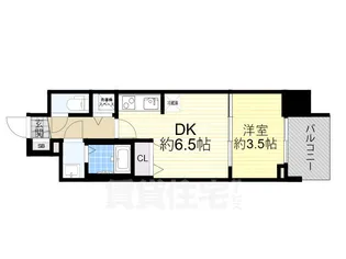 スワンズシティ新大阪プライム【3階】の間取り