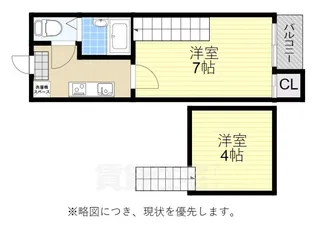 フィオーレ博多駅南【1階】の間取り