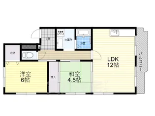 グランディ栄町【3階】の間取り