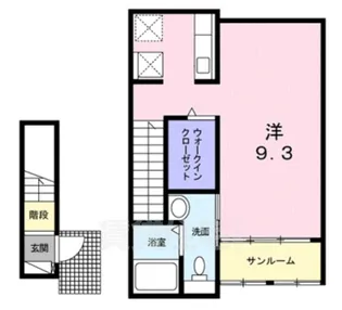 クレール【2階】の間取り
