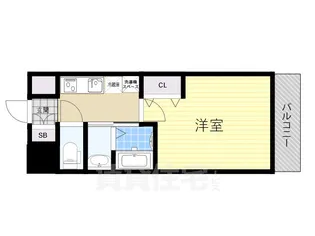 大阪府吹田市元町【マンション】の間取り