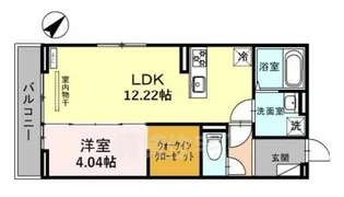 AL【3階】の間取り