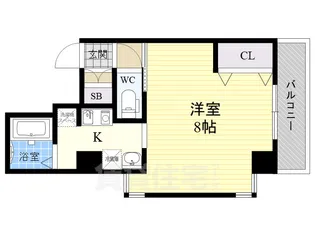 レジデンス川久2【3階】の間取り