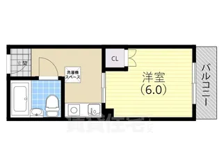 ハイツSea&See【4階】の間取り
