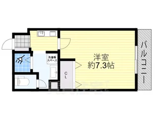 大阪府羽曳野市南恵我之荘7丁目【アパート】の間取り
