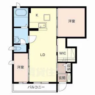 グラヴィス2【101号室】の間取り