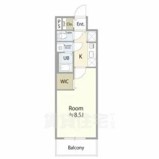 エスリード大曽根プレシャス【15階】の間取り