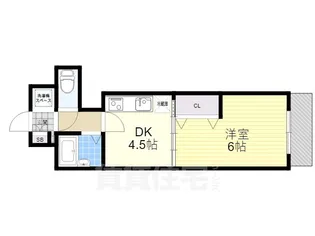 ベルメゾン西宮【3階】の間取り