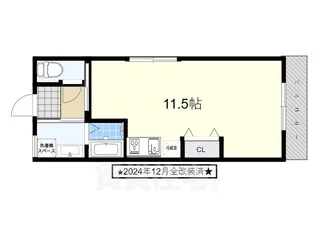 SUNSUMAI渚 フルリノベハウス【201号室】の間取り