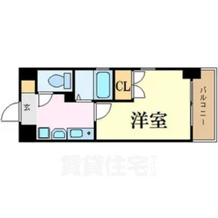 ベラジオ御所東【9階】の間取り