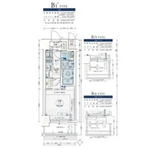 エステムコート名古屋金山ミッドクロス【3階】の間取り