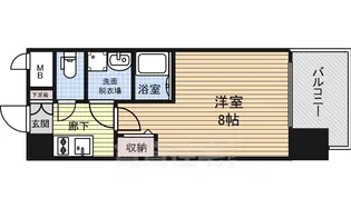 プレサンス久屋大通セントラルパーク【14階】の間取り