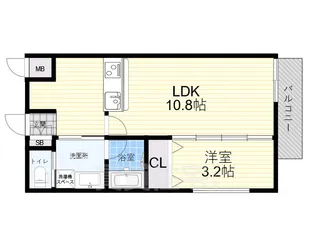 ウェルスクエア西宮甲東園【1階】の間取り