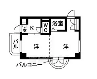 第三貞和ビル【2階】の間取り