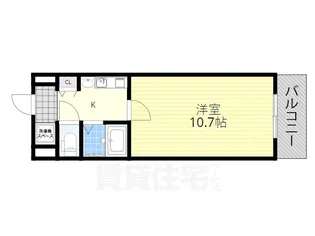 FELICE大橋【905号室】の間取り