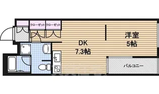 フォレスト久屋公園【7階】の間取り