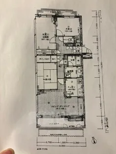 覚王山パークハウス弐番館【1階】の間取り