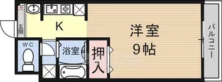 メルベーユ伊勢【1階】の間取り
