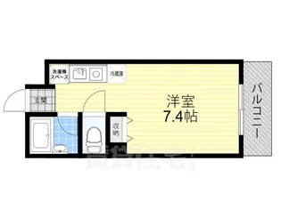 園田手良向第2マンション【2階】の間取り
