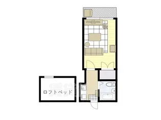 さんわ枚方公園【204号室】の間取り