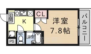 滋賀県草津市草津町【マンション】の間取り