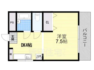 サカエマンション【2階】の間取り