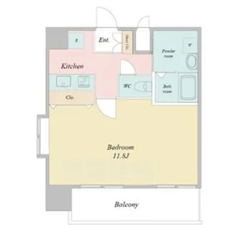 クレシェール大須【8階】の間取り