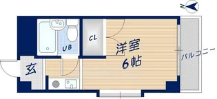 ナンソーハイツ【1階】の間取り