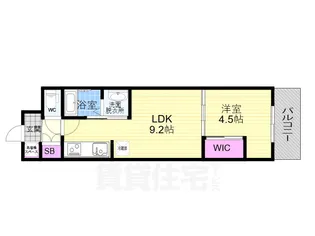 スワンズ京都東寺ガーデン【5階】の間取り