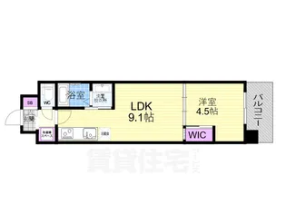スワンズ京都東寺ガーデン【5階】の間取り