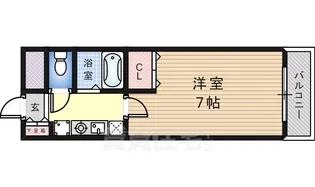 ビオス白鷺【2階】の間取り