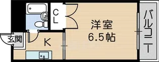 木谷ハイツ【2階】の間取り