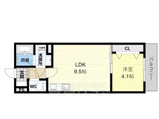 アート八尾駅前【2階】の間取り