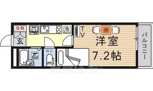レオパレスシルフィード【1階】の間取り