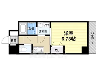 アリビオ立花3【10階】の間取り