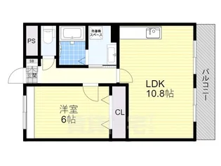 アプローズ【3階】の間取り