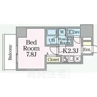 E-city大須【7階】の間取り