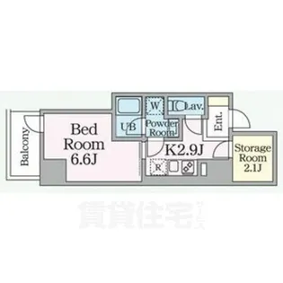 E-city大須【8階】の間取り