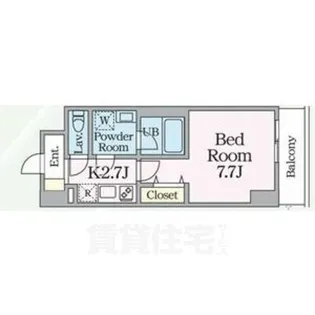 E-city大須【5階】の間取り