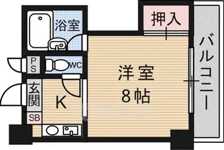 リビエール藤尾【1階】の間取り