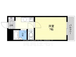 ボナールサジキ【4階】の間取り