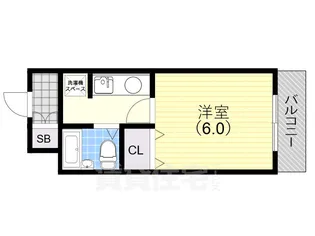 フロントパディブリックス【3階】の間取り
