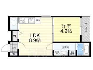 F asecia ascella【2階】の間取り