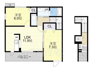 スプランディード1【2階】の間取り