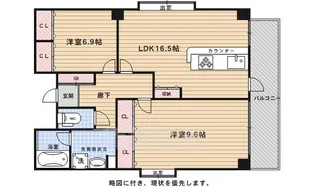 フォレストコート【1階】の間取り