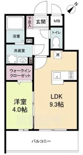 Live Casa高宮【3階】の間取り