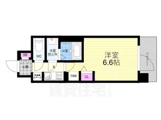 プラシード京都【2階】の間取り